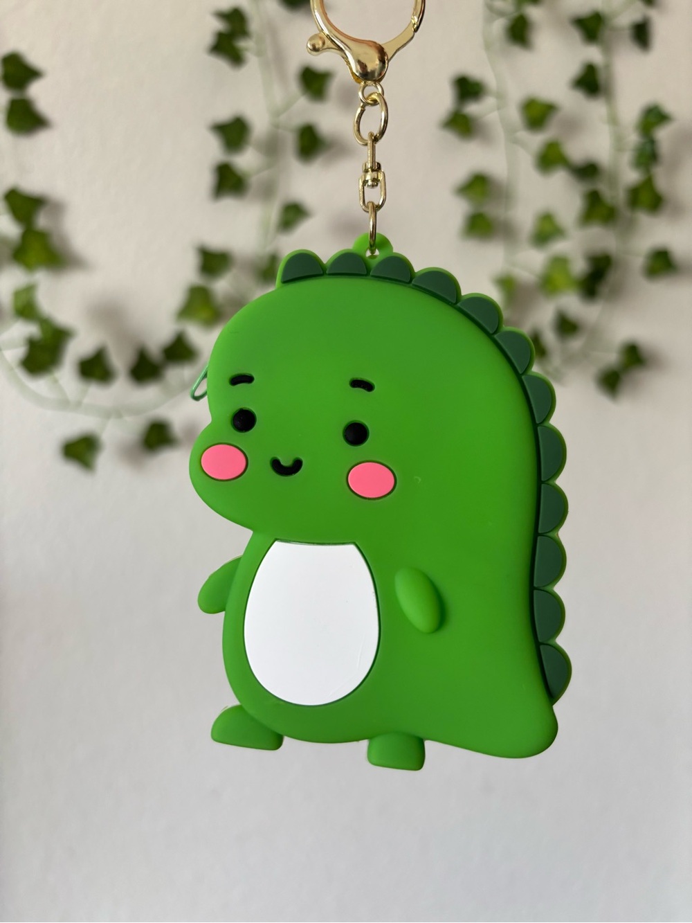 Dinosaur Coin Purse Pouch Keychain Cute Kawaii Wallet Keychain Purse Charm
